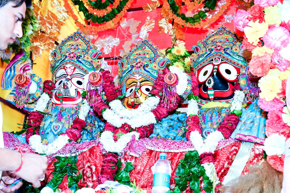 Jagannath Close up on Chariot
