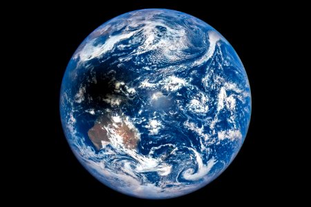 solar eclipse from space - 2016-03-09 - dscovr/epic 1frame - 2016068 3