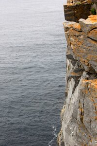 Ocean landscape rock photo