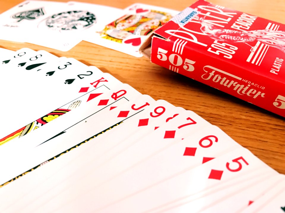 Poker 505 Peacock de Fournier #cartas #baraja #cards #deck