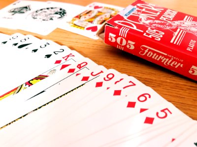 Poker 505 Peacock de Fournier #cartas #baraja #cards #deck