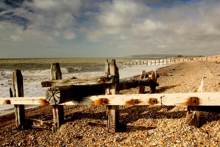 Sea shore sand