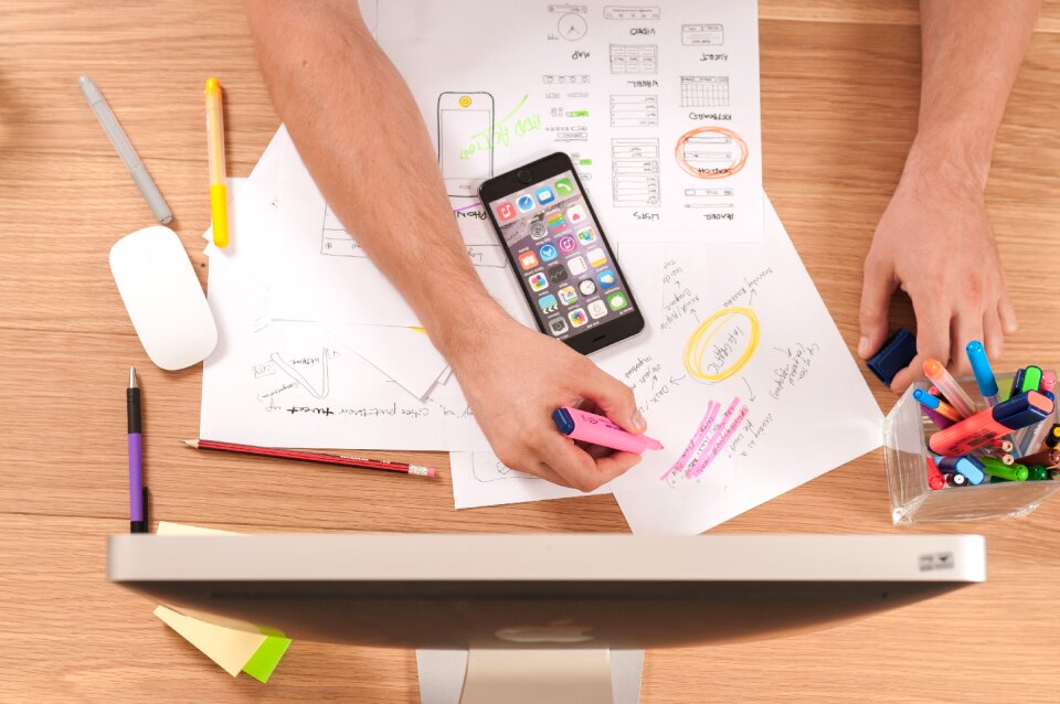 Webdesign app mobile