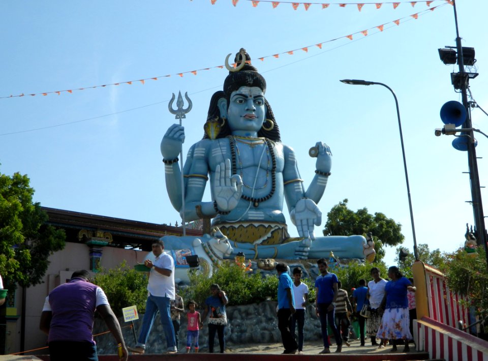 Statue of Lord Shiva - Thirukoneshwaram Temple, Trincomalee
