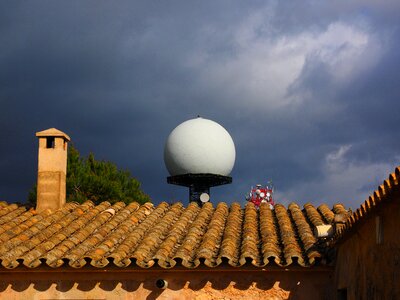 Balearic islands spain mallorca courtyard photo