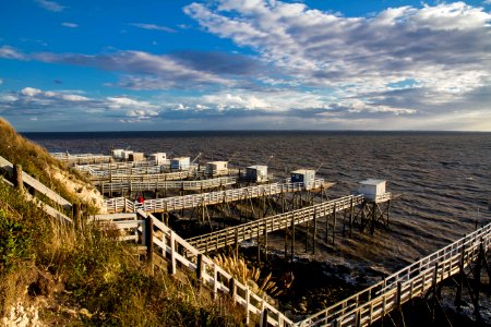 Les Carrelets très pratiqués dans l'estuaire de la Gironde
