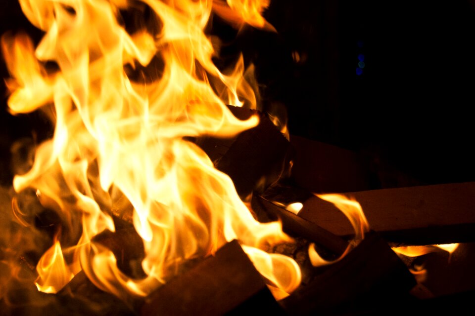 Bonfire camping tue