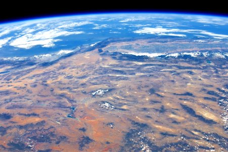 Tierra vista desde el espacio