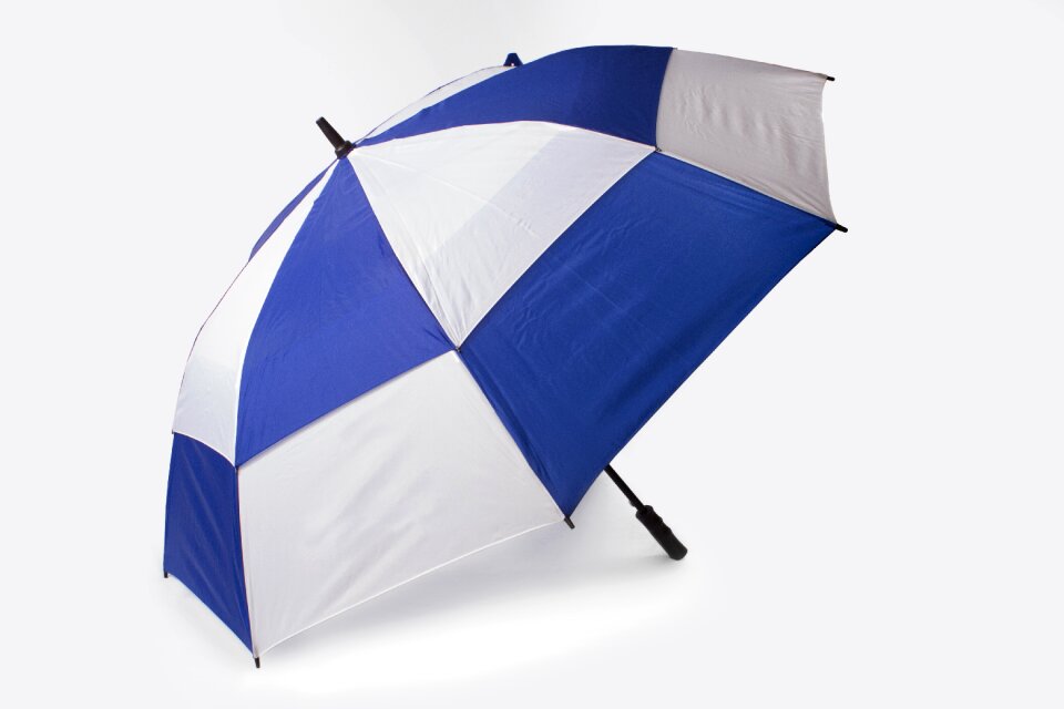 Blue white rain