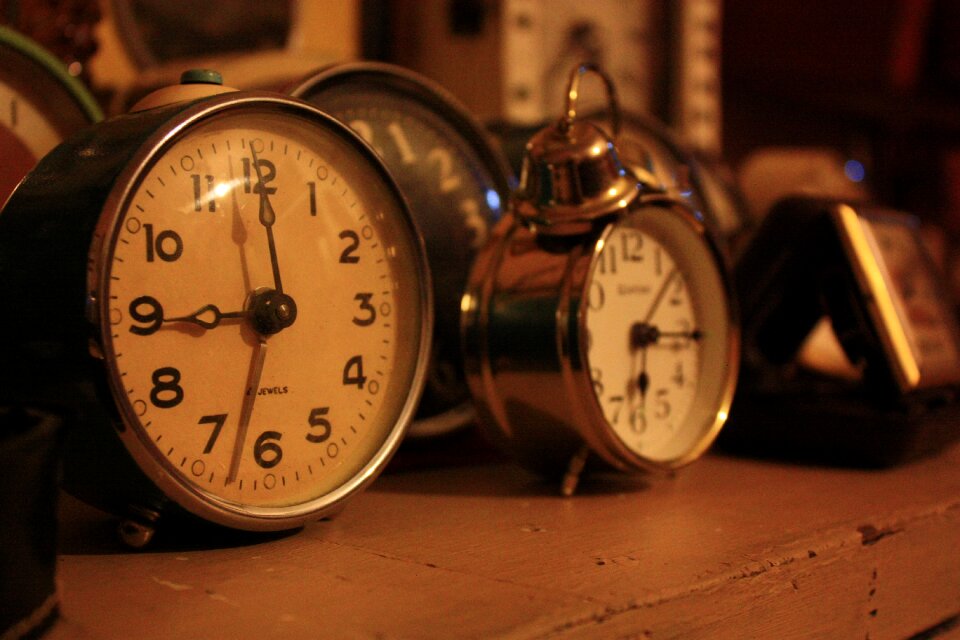 Clock decoration vintage