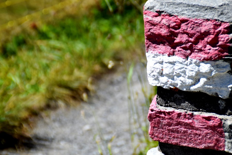 Markierung Wanderweg