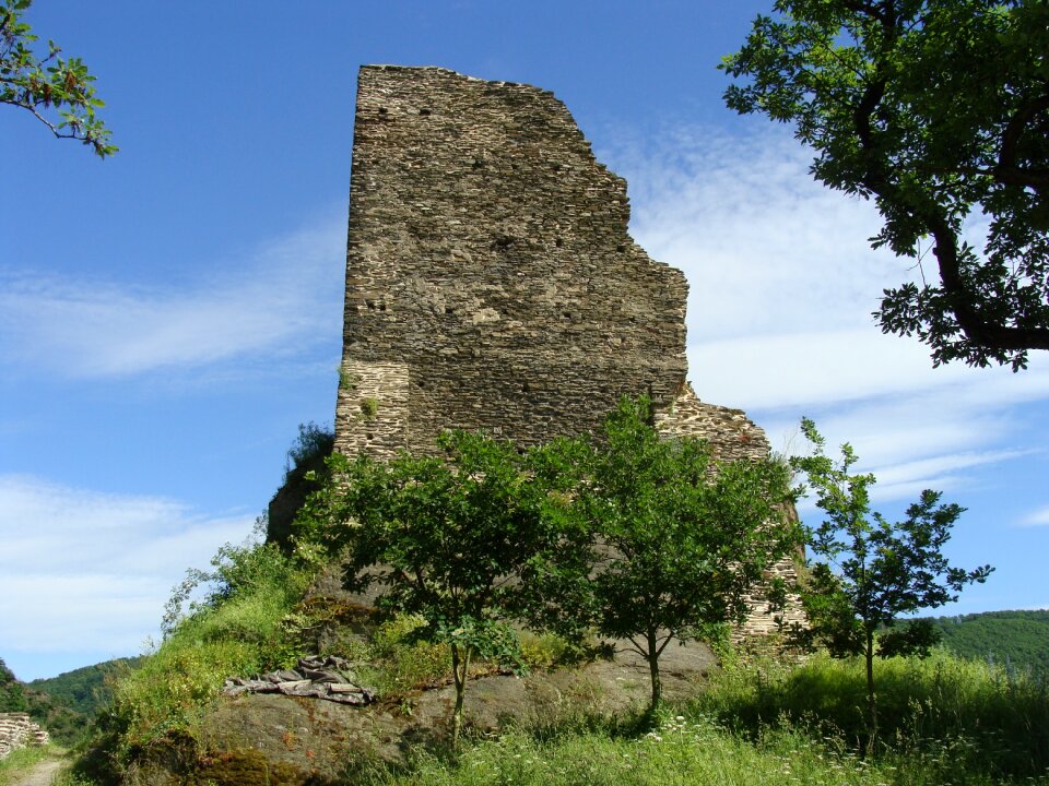 Fortress castle ruin