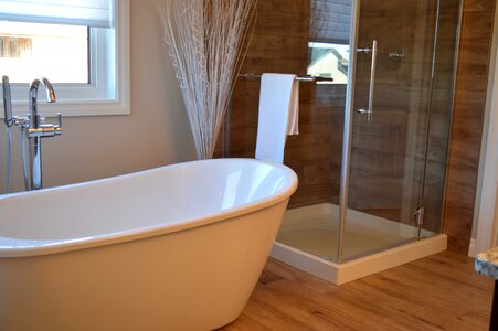 Bath bathing home photo