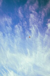 Blue clouds cloudy photo