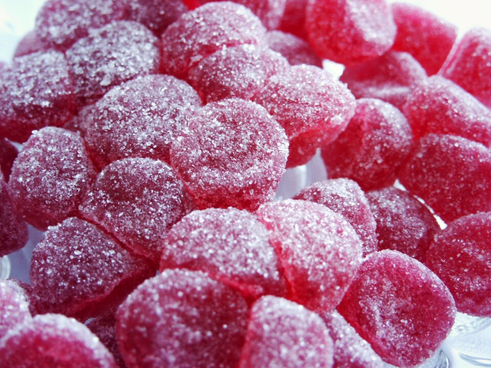 Colorful hand made sweets color