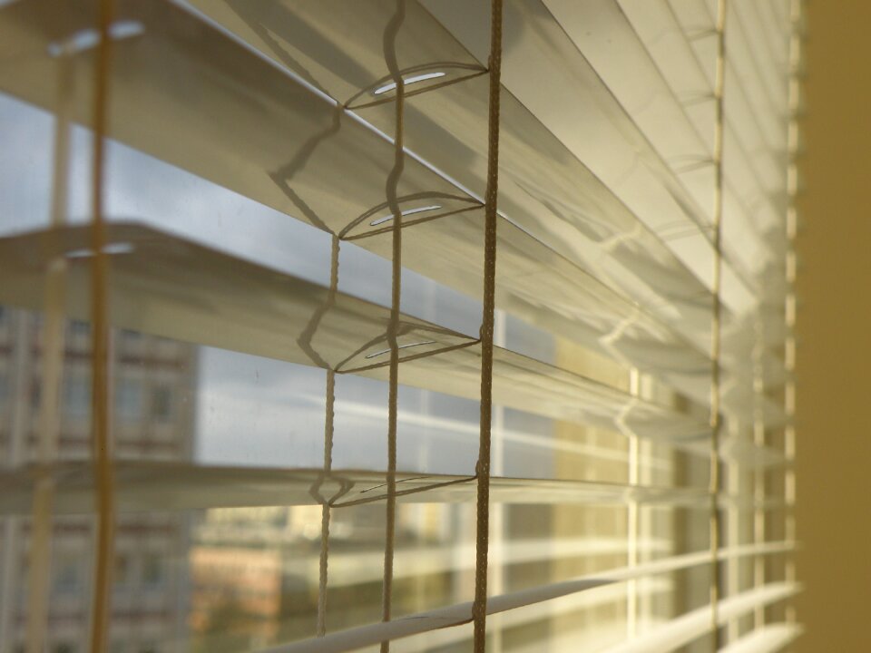 Louver window blinds