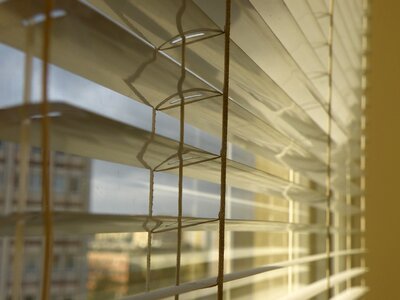 Louver window blinds