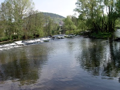 2015-05-02 Wehr Fränkische Saale bei Diebach