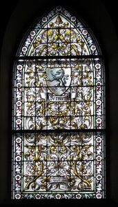 Window religious decor
