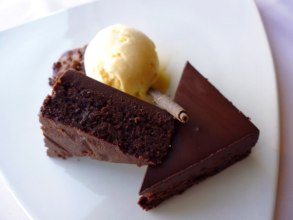 Ice cream dessert clean