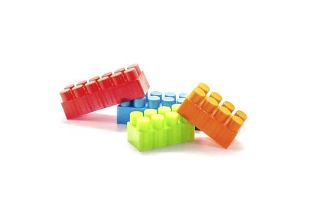 Plastic colorful game