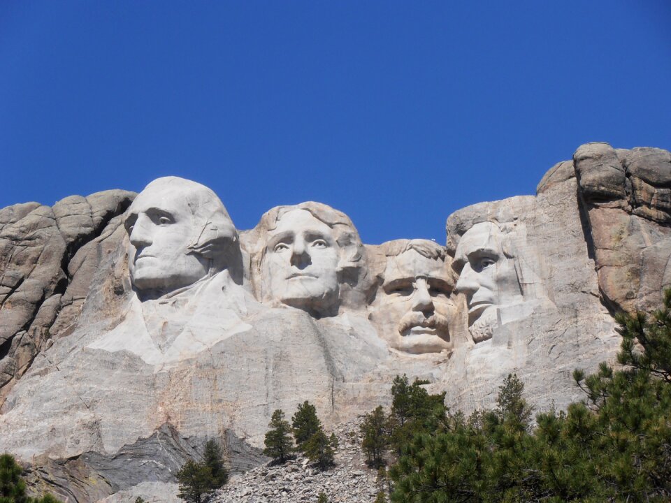 Presidents south dakota landmark