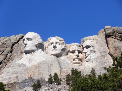 Presidents south dakota landmark