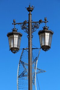Lantern metal glass