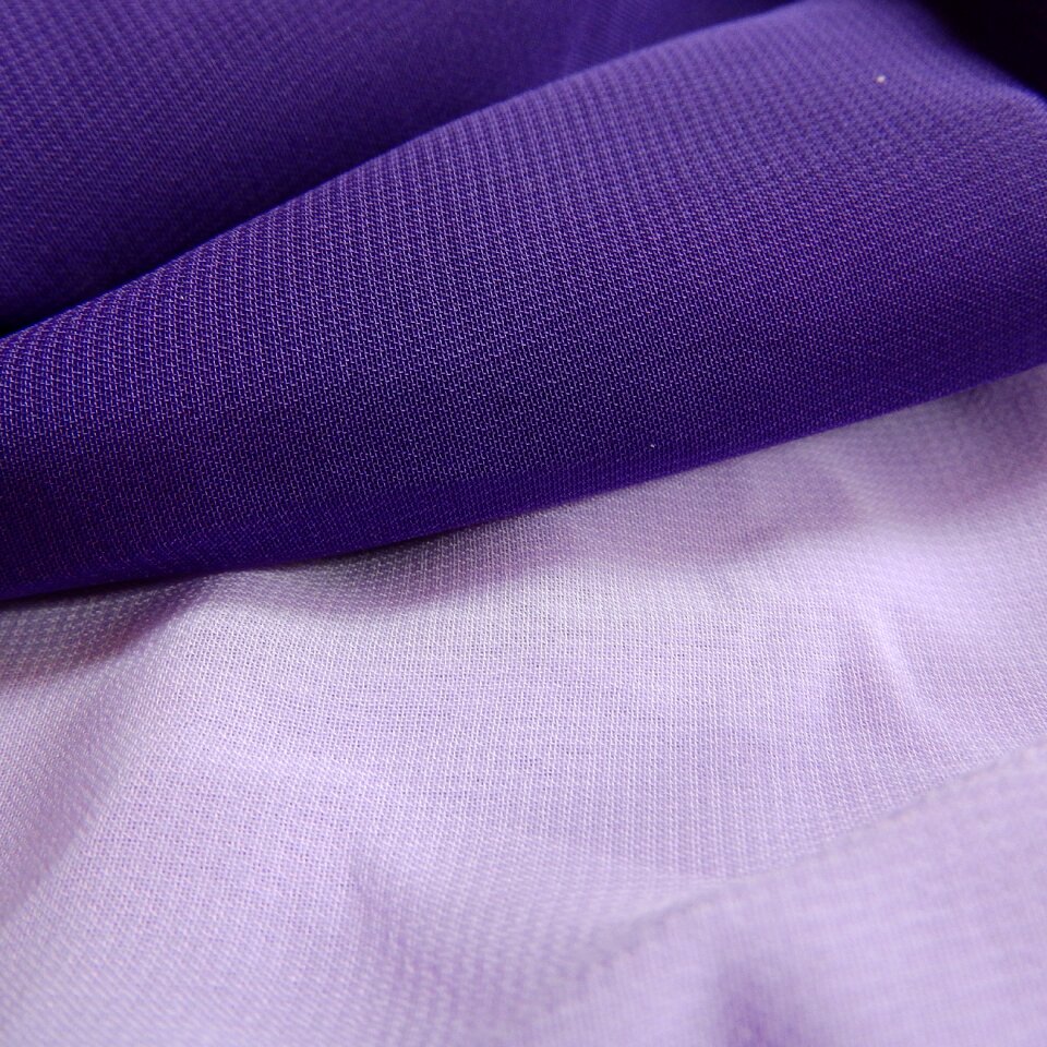 Purple detail chiffon