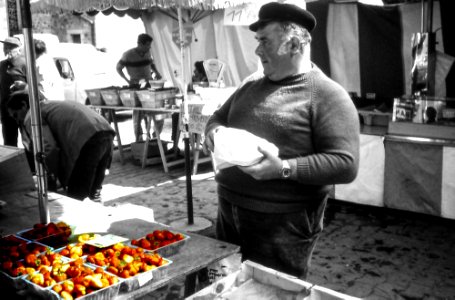Marché Breton fraises photo