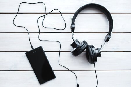 Music listening black