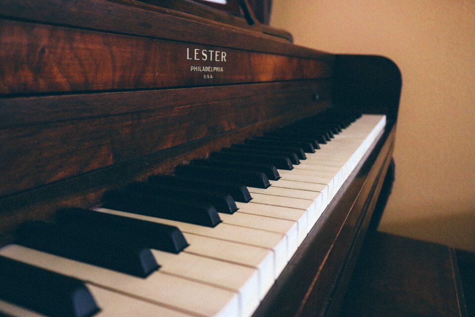 Instrument piano keys classical photo