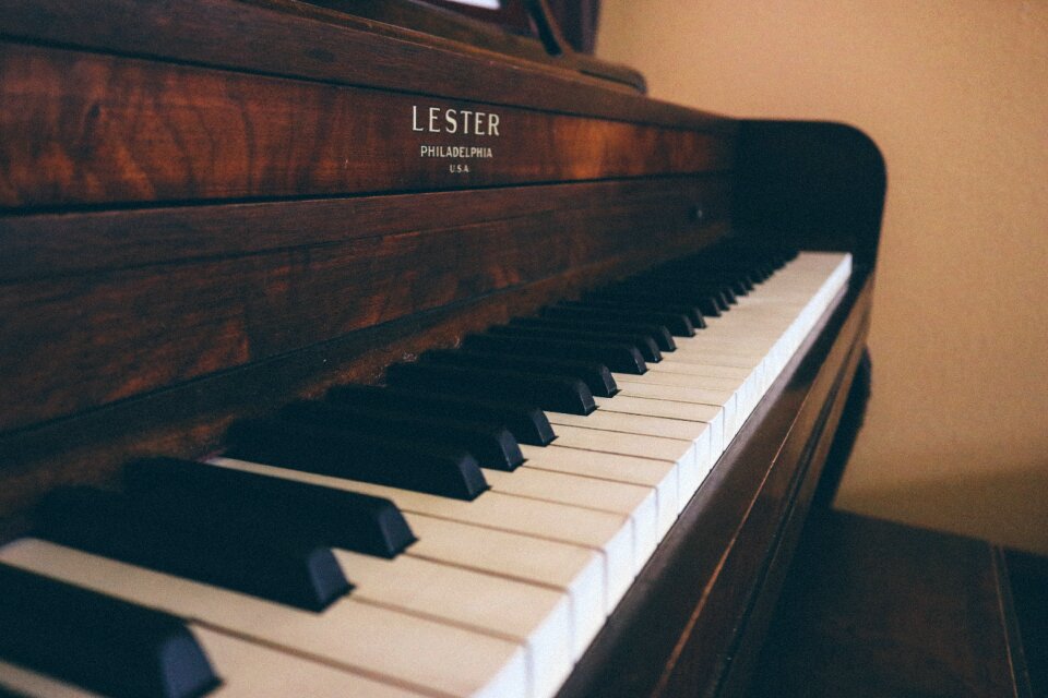 Instrument piano keys classical