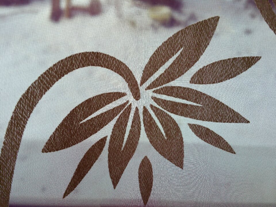 Flower textile background image