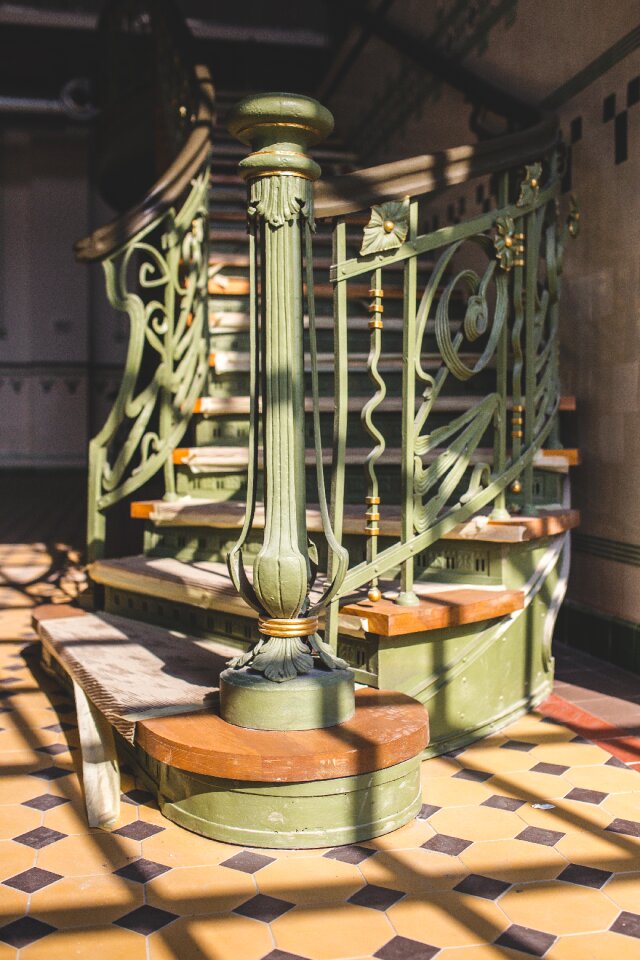 Staircase old vintage