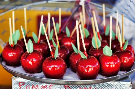 Stick caramel glazed