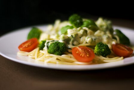 Dinner lunch broccoli photo