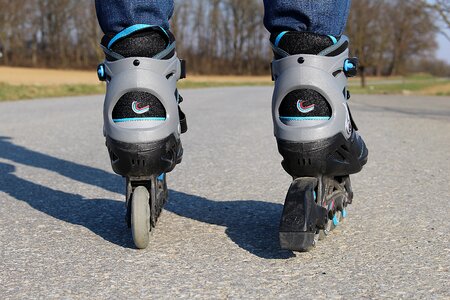 Sport leisure roller skates photo