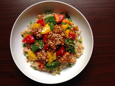 Broccoli pepper cooking