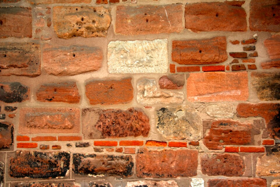 Facade shutter stone wall