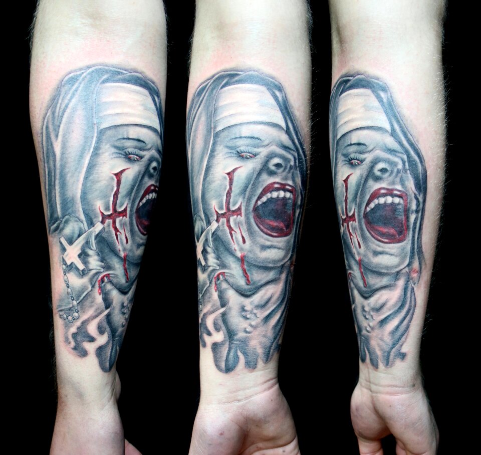 Tattoo dark dark side