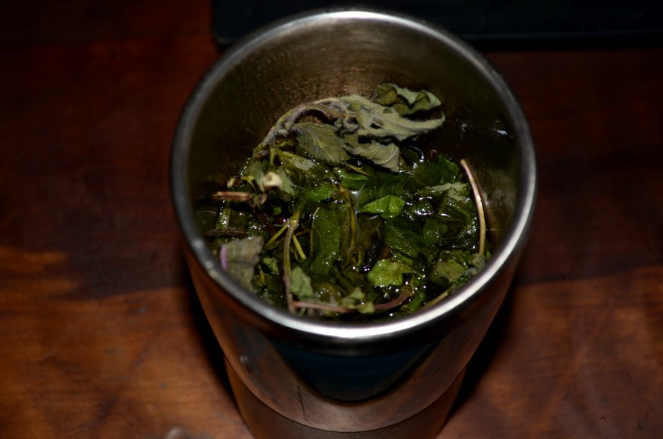 agua de hiervas