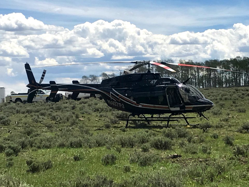 Prescribed burn at Manning Creek
