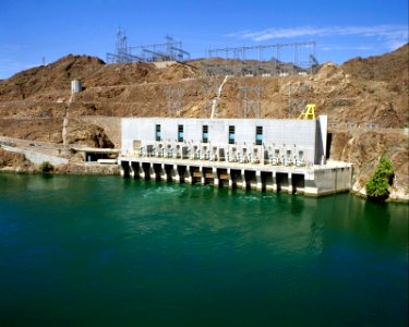 Power plant at Parker Dam