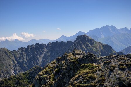 Mountains view nature