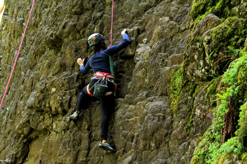 Climbing French's Dome