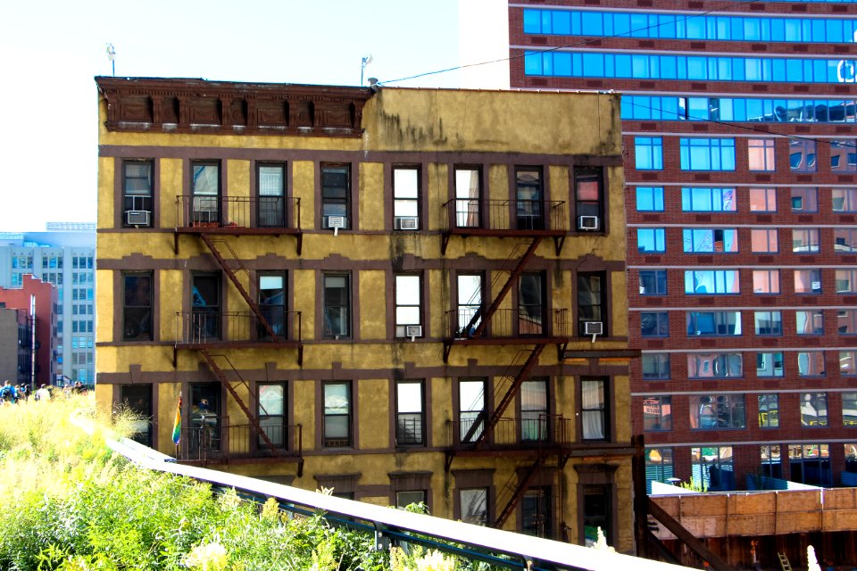 A view from High Line Park