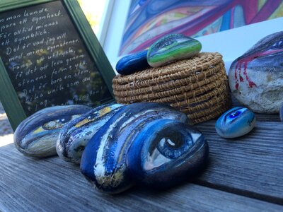 Paint art handmade