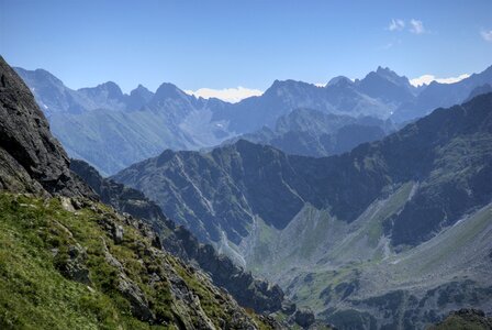 Mountains view nature photo