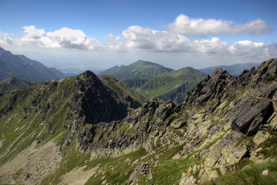 Mountains view nature photo